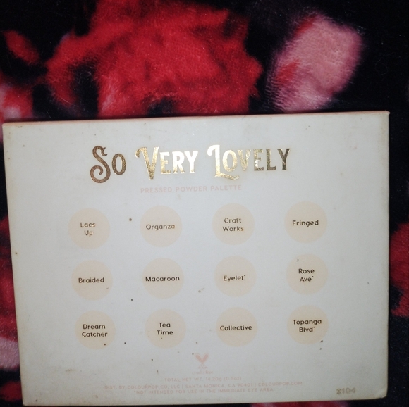 ColourPop "So Very Lovely" Eyeshadow Palette - Picture 3 of 3